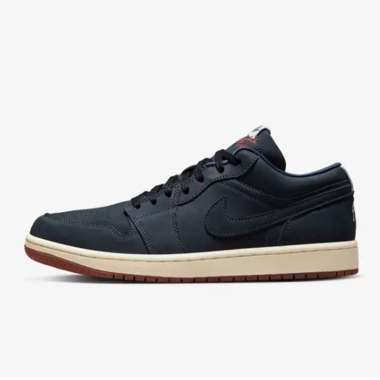 

Кроссовки для гольфа Nike Air Jordan 1 Low X Eastside Out Of The Mud (DV1759-448), Midnight navy, Nike Air Jordan 1