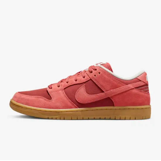

Низкие кроссовки Nike SB Dunk Adobe (DV5429-600) Expeditedship, Burgundy, Nike SB Dunk