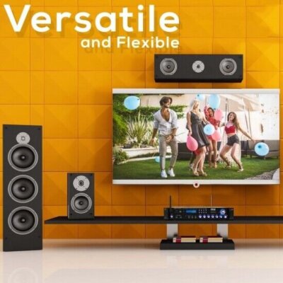 Pyle Bluetooth Multi-Channel Stereo Receiver, Pre-Amplifier System, 3000W