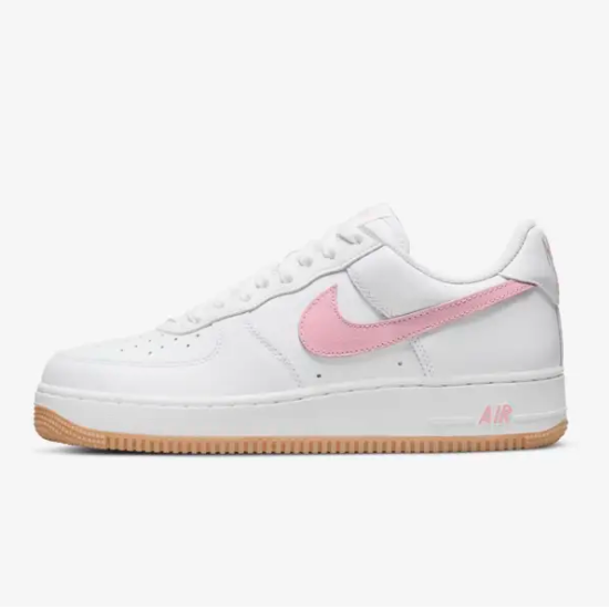 

Nike Air Force 1 Low Retro Shoes «Цвет месяца» (DM0576-101) Expeditedship, White / pink, Nike Air Force 1 Low Retro