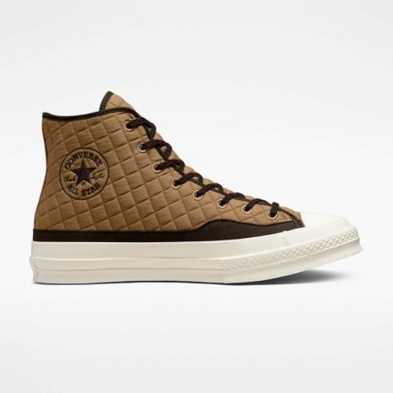 Converse Chuck 70 Cozy Utility Sneakers Quilted Sand - A01398C Expeditedship