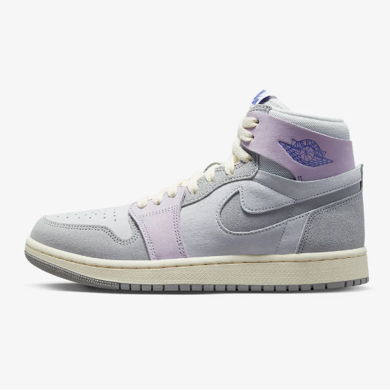 

Женские кроссовки Nike Air Jordan 1 Zoom Air Comfort 2 «Barely Grape» (DV1305-005), Фиолетовый, Nike Air Jordan 1