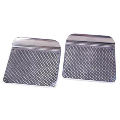 Speedway Motors Diamond Style Step Plates: Polished Aluminum Step Side Covers