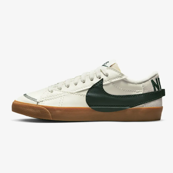 

Кроссовки Nike Blazer Low 77 Jumbo Sail/Pro Green (DR9865-101) Expeditedship, White / green, Nike Blazer Low '77 Vintage
