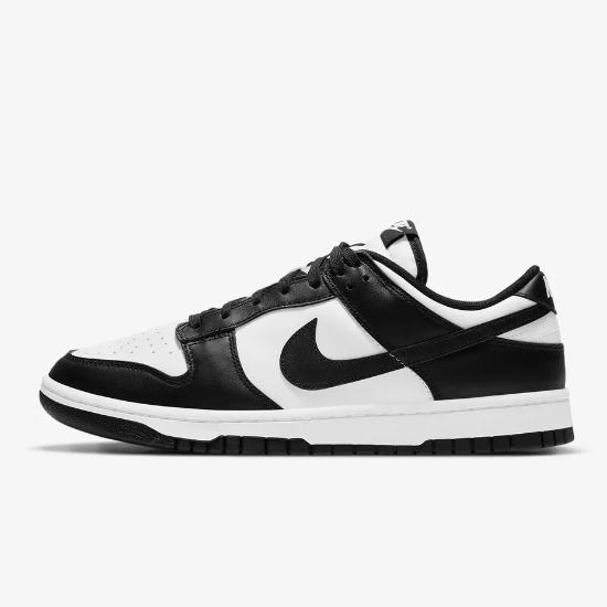 

Кроссовки Nike Dunk Low Retro White Black Panda (мужчины, женщины, GS, PS, TD), Черный