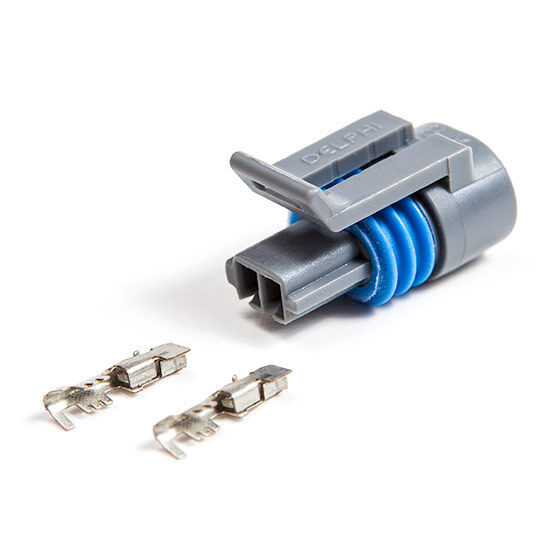 Electrical Connector (plug) For Gm Iat (intake Air Temp) Sensor 2 Wire Weatherpr