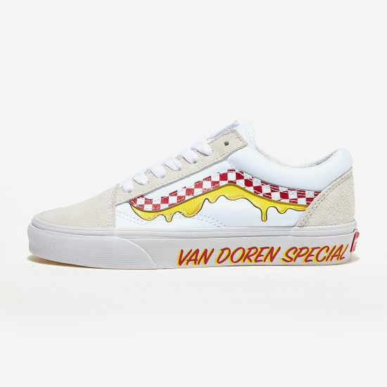 

Обувь Vans X Van Doren Special Old Skool — VN0A5KRSW00 Expeditedship, Белый, VANS