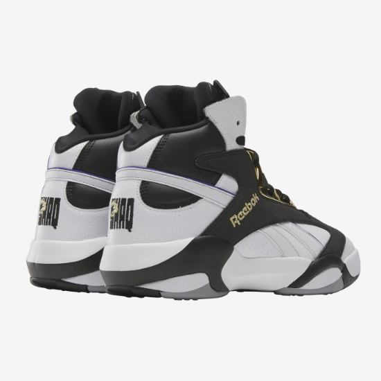 Pre-owned Reebok Shaq Attaq Basketball Shoes 'black&white' - Id2522 Expeditedship