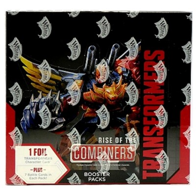 Transformers TCG Rise Of The Combiners Booster Box 30 Packs CCG WotC Wave 2 NEW