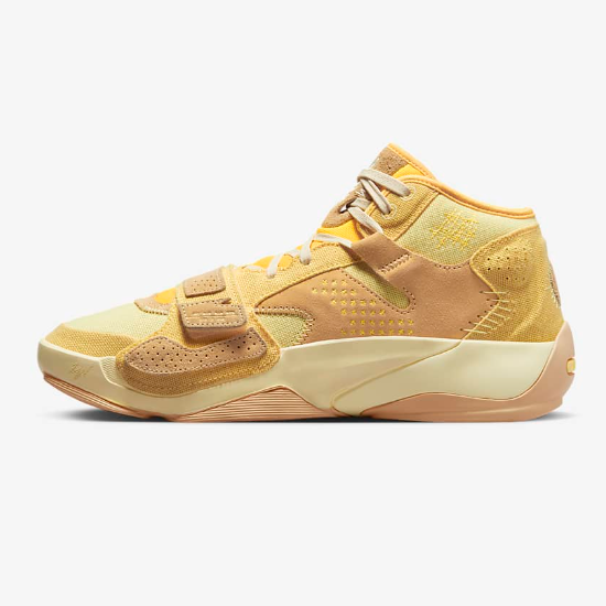 

Баскетбольные кроссовки Nike Jordan Zion 2 PF Full Moon (FJ2956-200) Expeditedship, Gold/citron tint, Jordan Zion 2