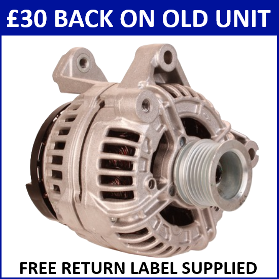 REBUILT OEM BOSCH ALTERNATOR fits: BMW Z4 2.2 2.5 3.0 7519618 0124515105
