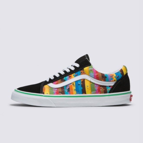 

Старая школьная обувь VANS X SESAME STREET — VN000D3HBMB Expeditedship, Черный, VANS X SESAME STREET