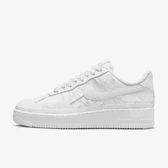 

Nike Air Force 1 Low X Billie Eilish Shoes Triple White (DZ3674-100), Белый, Nike Air Force 1