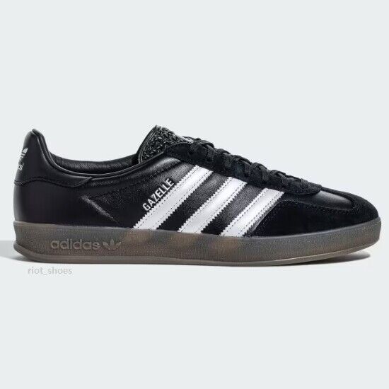 Кожаная подкладка Adidas Gazelle для внутреннего использования, черная - JH8837 Expeditedship