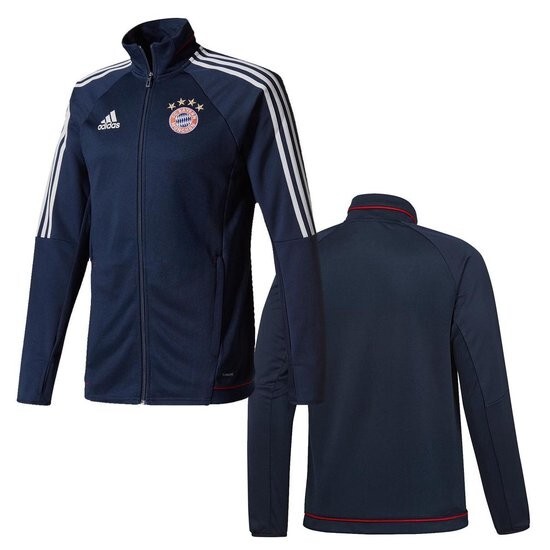 ADIDAS MENS FC BAYERN MUNICH 2017/2018 JACKET TRACK SOCCER