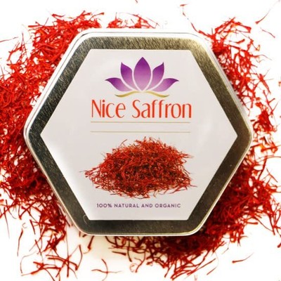 Premium Organic Fresh Saffron Threads Deep Red (5 Grams)