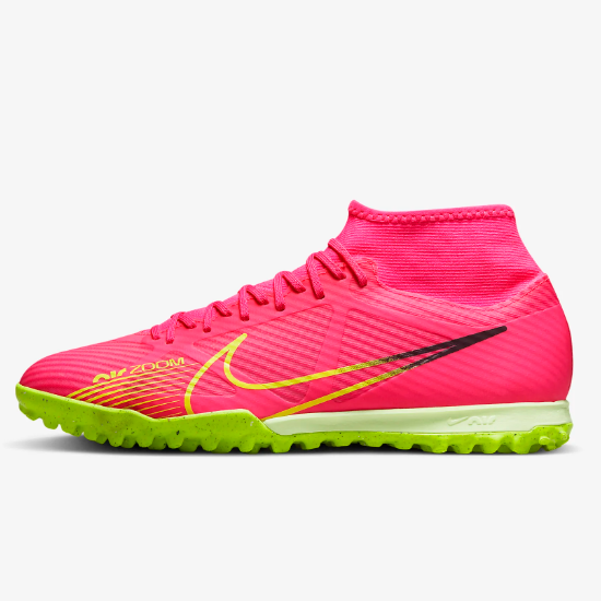 Футбольные бутсы Nike Zoom Mercurial Superfly 9 Academy TF Pink Blast (DJ5629-605)