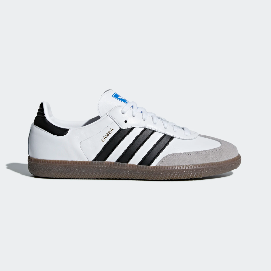 

Кожаные туфли Adidas Samba OG «Белая резинка» — B75806 Expeditedship, Белый, adidas Samba