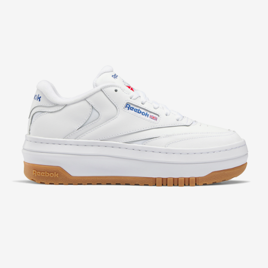 

Женские кроссовки Reebok Club C Extra White/Gum - GZ2424 Expeditedship, Белый, Reebok Leather