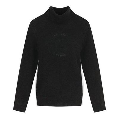 Genuine PEARLY GATES GOLF Womens Back Lettering Windproof High Neck Knit 