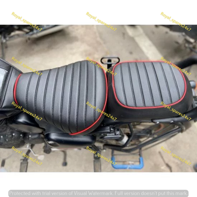 Leather seat cover for 2024 royal enfield classic 350