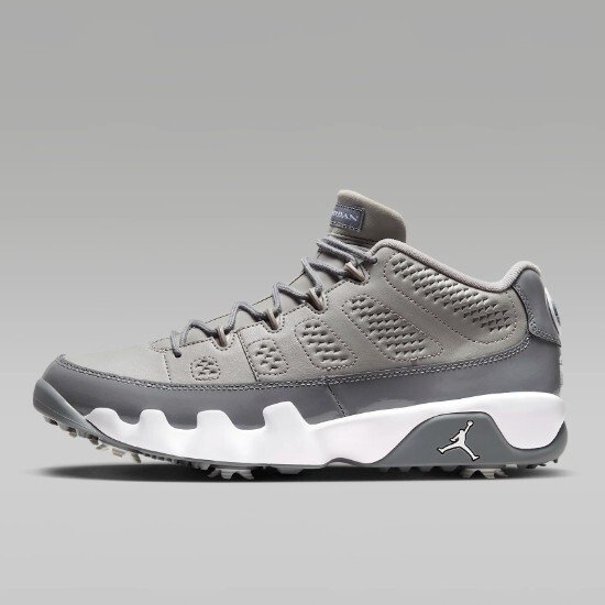 Кроссовки для гольфа Nike Air Jordan 9 G прохладного серого цвета (FJ5934-001) Доставлены в ускоренном порядке