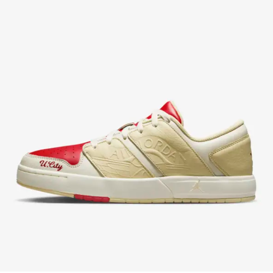 Jayson Tatum ×Nike Jordan Nu Retro 1 Low Nike Jordan Nu Retro 1 Low x Jayson Tatum U City Red Ivory