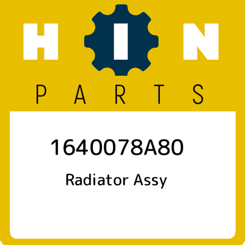 【中古】 ＲｙｕＲｙｕ ２０１２夏号/ベルーナ 1640078A80 Hino Radiator assy 1640078A80, New Genuine OEM