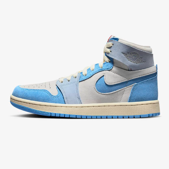 

Женские кроссовки Nike Air Jordan 1 Zoom Air Comfort 2 Ice Blue (DV1305-004), Nike Air Jordan 1