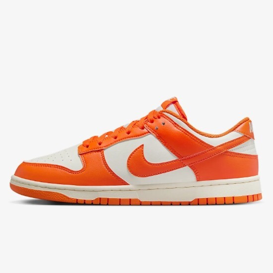 Nike Dunk Low Retro Shoes Pale Ivory/Safety Orange (HF5441-106) Expeditedship