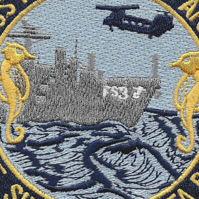 USS Niagara Falls AFS-3 Combat Stores Ship Patch