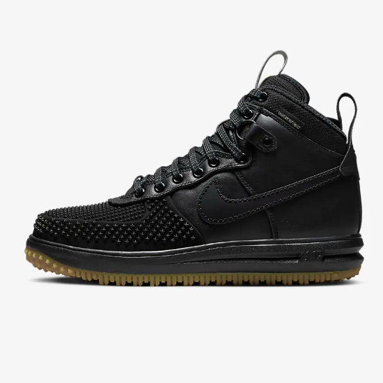 Pre-owned Nike Lunar Force 1 Duckboot Shoes 'black Gum' (805899-003) Expeditedship