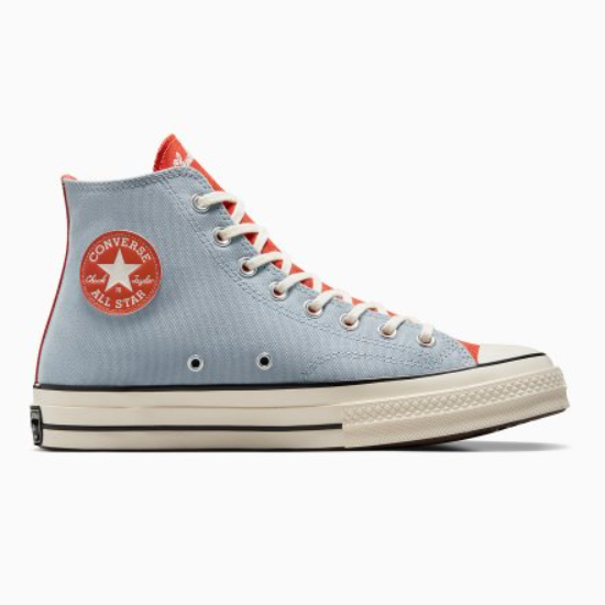 

Кроссовки Converse Chuck 70 High Letterman Air Room Silver — A06194C Expeditedship, Silver grey, Converse Chuck 70
