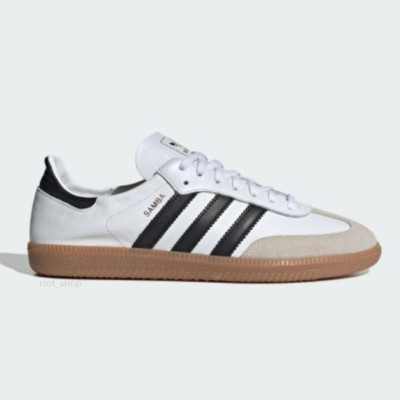 Adidas Samba Decon Leather Shoes 'White Gum' - IF0642 Expeditedship