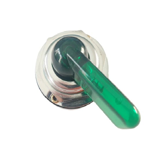 Drehschalter mit grüner Kontrolleuchte 12Volt Traktor LKW Oldtimer 12Volt