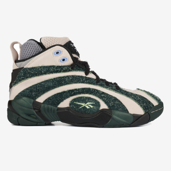 Pre-owned Reebok X Brain Dead Shaqnosis Basketball Shoes - Gx9600 Expeditedship In Green