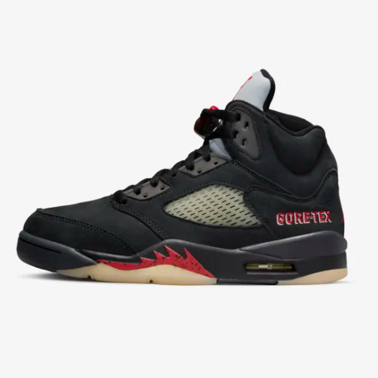 

Женские кроссовки Nike Air Jordan 5 Gore-Tex Off Noir (DR0092-001) Expeditedship, Черный, Nike Women's Air Jordan 5