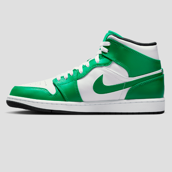 

Кроссовки Nike Jordan Air 1 Mid Lucky Green (DQ8426-301) Expeditedship, Зеленый, Nike Air