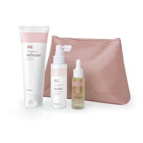Jamberry Hair Care Set NEW with rose gold bag ~ FREE SHIPPING!