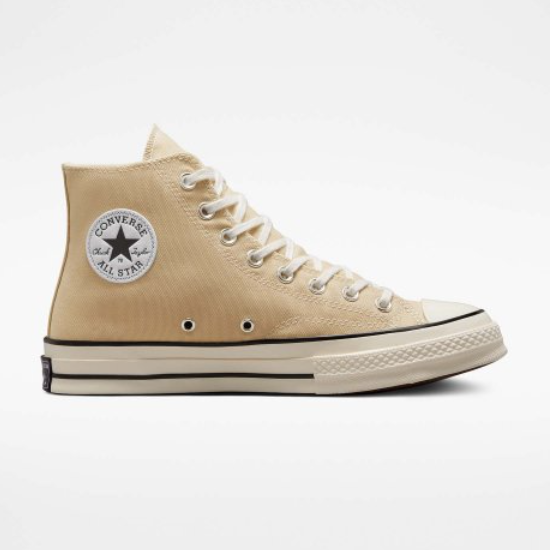 Винтажные парусиновые кроссовки Converse Chuck 70 HI Oat Milk - A03446C Expeditedship