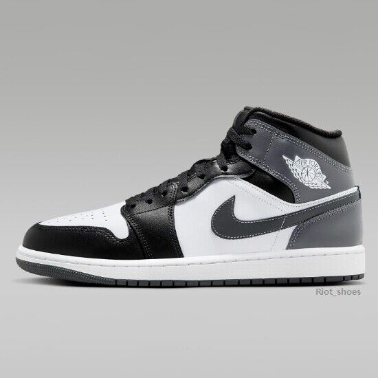 Кроссовки Nike Air Jordan 1 Mid Black/Iron Grey (DQ8426-001) Доставлены в ускоренном порядке