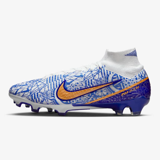 

Футбольные бутсы Nike Zoom Mercurial Superfly 9 Elite CR7 FG (DQ5293-182), Синий, Nike Zoom Mercurial
