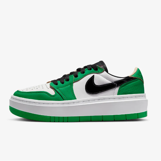 Женские кроссовки Nike Air Jordan 1 Elevate Low SE «Lucky Green» (DQ8394-301)