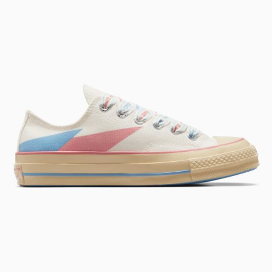 Converse Chuck 70 Low Retro Canvas Shoes Egret - A07150C Expeditedship