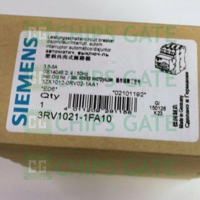 1PCS New Siemens Manual Motor Starter 3RV1021-1FA10 3.5-5A Fast Ship