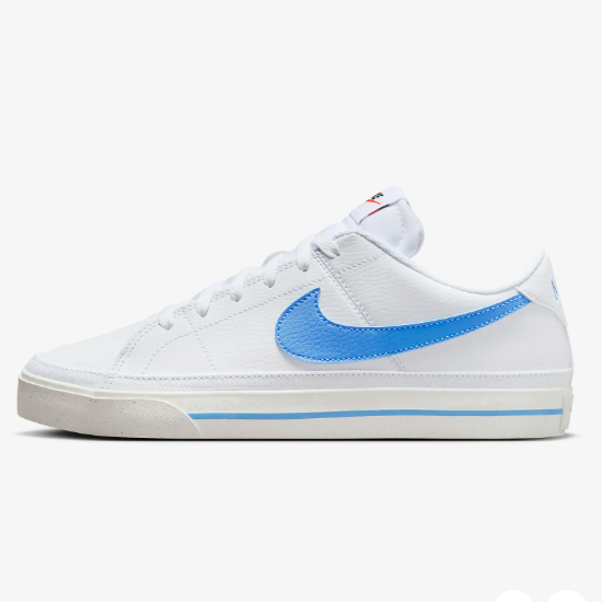 

Кроссовки Nike Court Legacy Next Nature White/University Blue (FQ6474-100), Белый, Nike Court Legacy