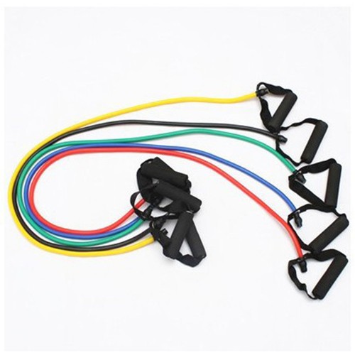 3.9ft Exercise Latex Resistance Band Fitness Stretch Training Home Workout 1pcs