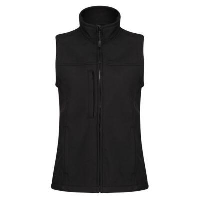 Regatta Flux black women's water-repellent quick-dry softshell bodywarmer