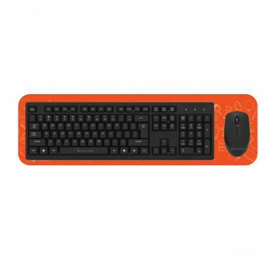 X1850 Kabellos Tastatur & Maus Set USB Standard Computer Wireless Keyboard Funk