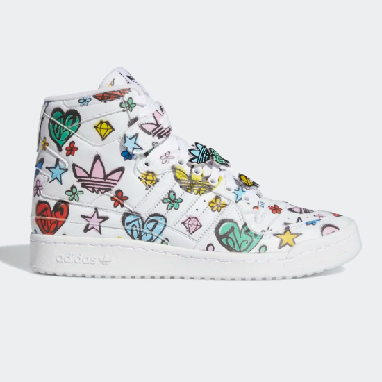 

Adidas X Jeremy Scott Forum 84 High Mono Shoes - HQ1128 Expeditedship, Белый, Adidas X Jeremy Scott Forum 84